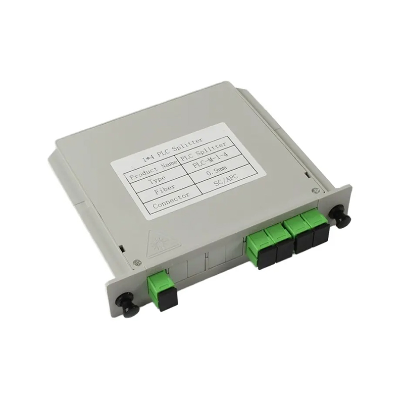 GSG-LGX-1x4-SC APC száloptikai PLC elosztó